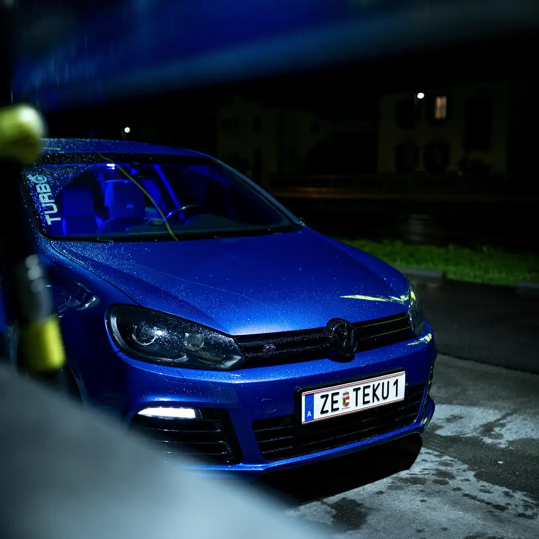 Volkswagen Golf R Blau - 1