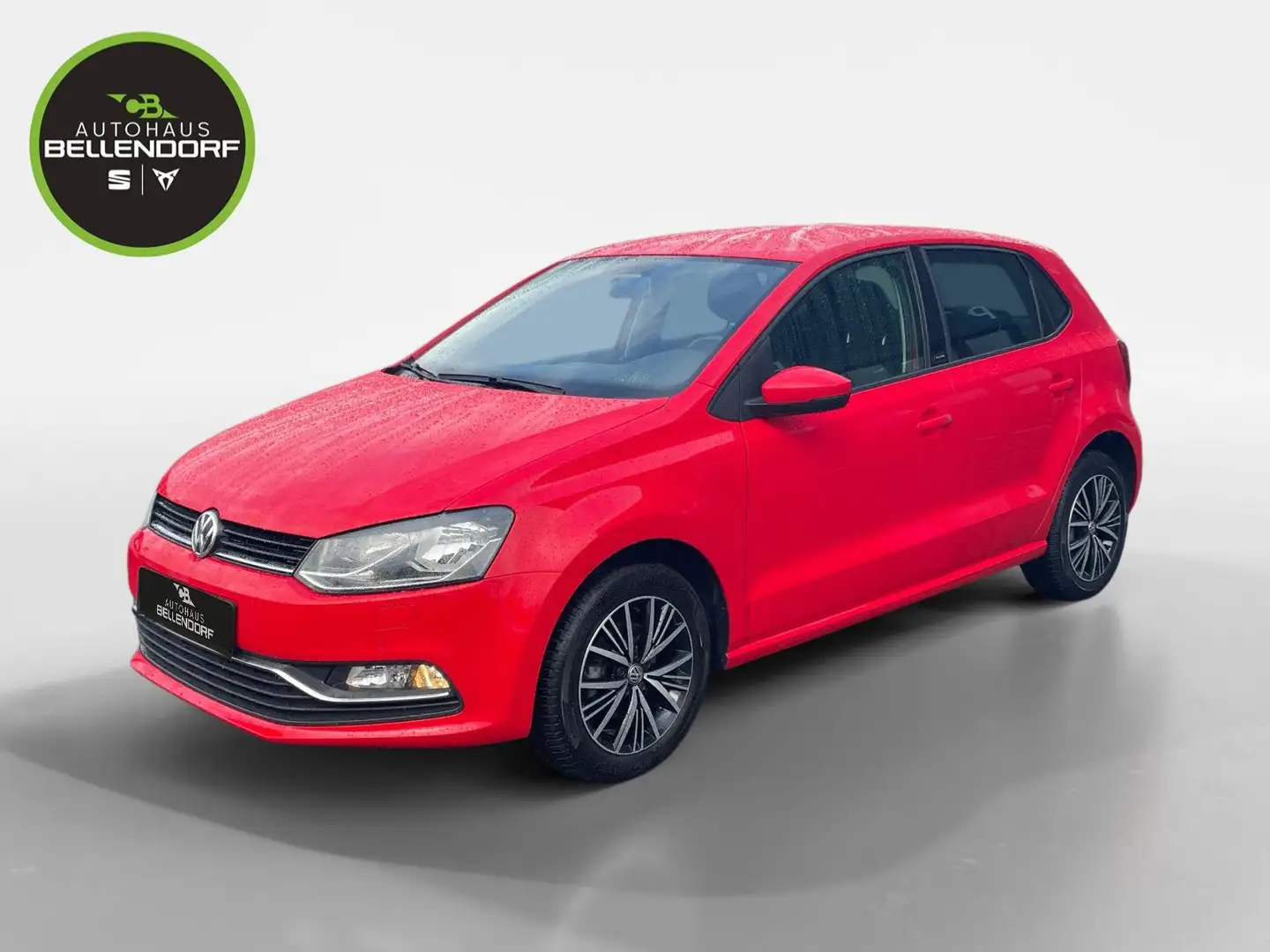 Volkswagen Polo 1.0 Allstar Klima SHZ Rot - 1