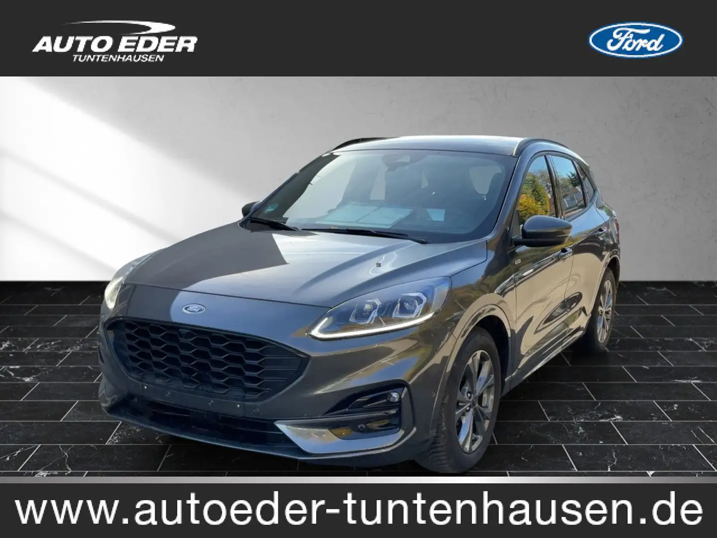 Ford Kuga ST-Line Automatik Sportpaket Bluetooth Navi Grau - 1