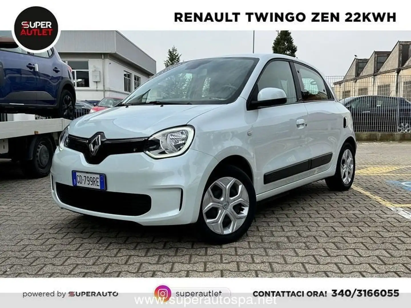 Renault Twingo Twingo 22 kWh Zen Bílá - 1