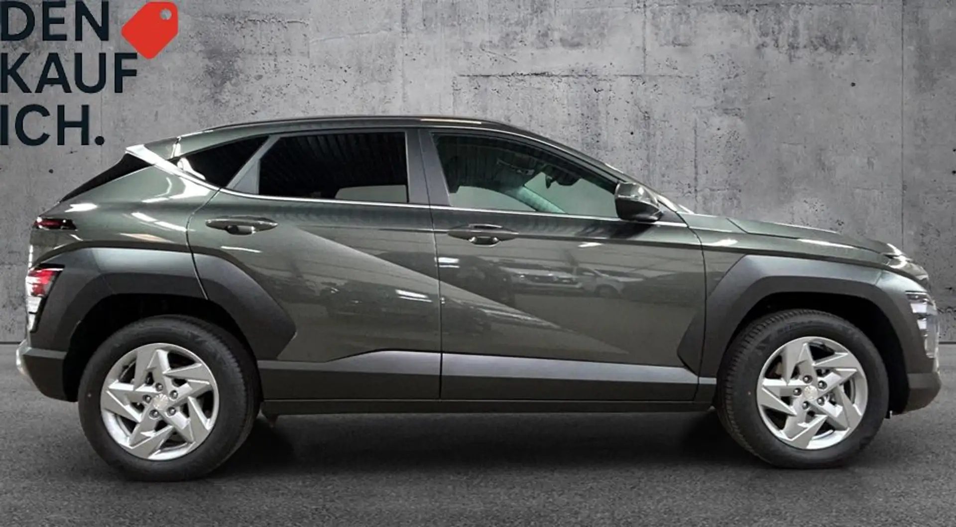 Hyundai KONA 1.6 T-GDI DCT Trend NAVI WinterPak TechPak Grijs - 2