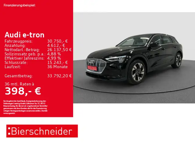 Audi e-tron 55 20 LED NAVI CAM SHZ