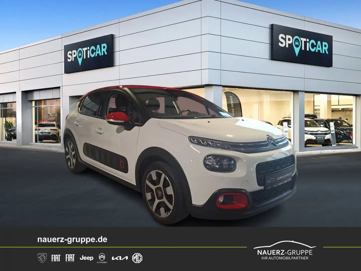 Citroen C3 1.2 Pure Tech Shine Blanc - 1
