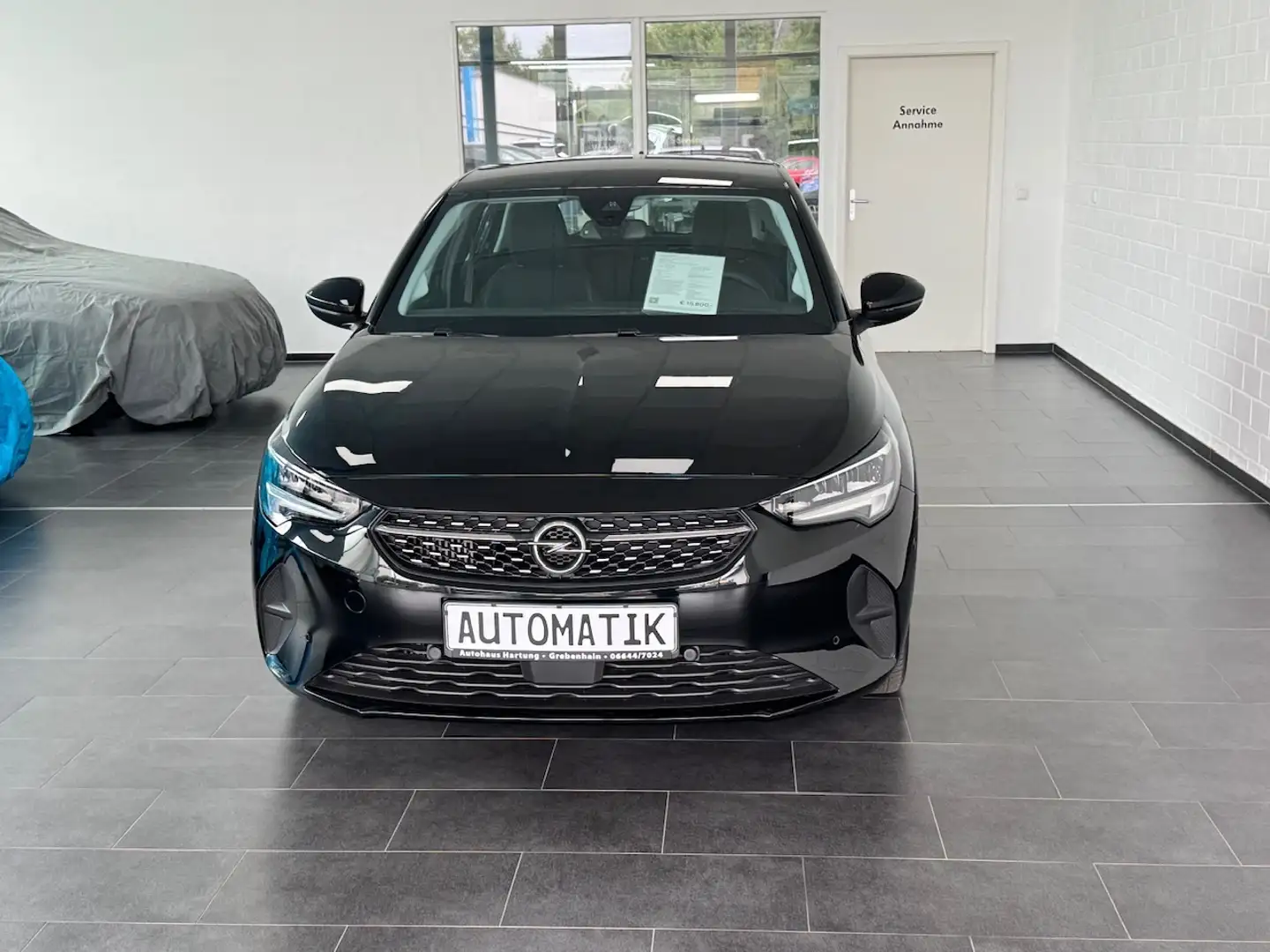 Opel Corsa Alu, Winterpaket, Klima, PDC, Car Play, Noir - 2