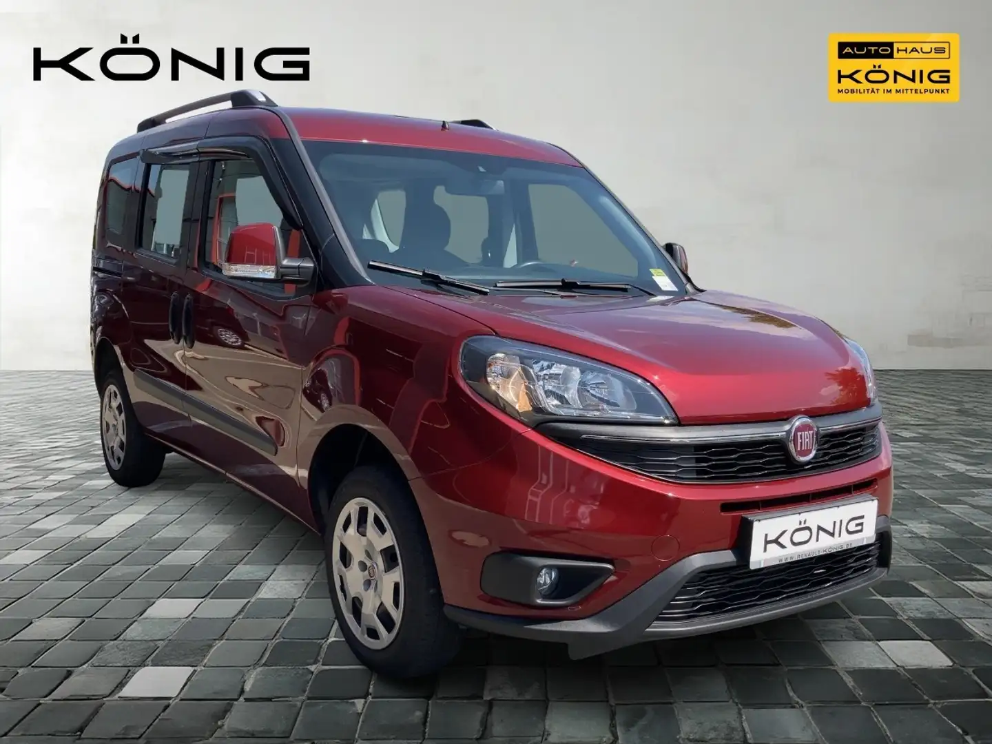 Fiat Doblo Kombi SX Rood - 2