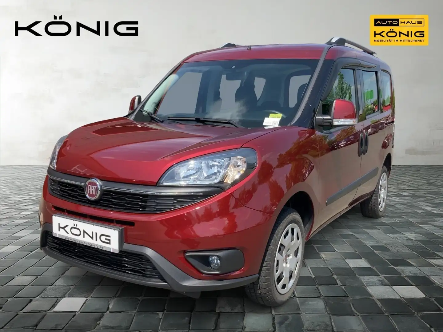 Fiat Doblo Kombi SX Rood - 1