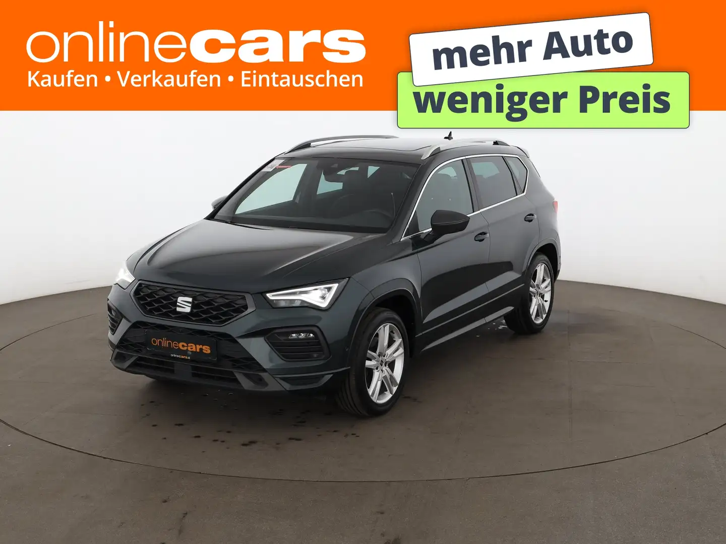 SEAT Ateca 2.0 TDI FR Aut LED STANDHZG 360-CAM SKY NAV - 1