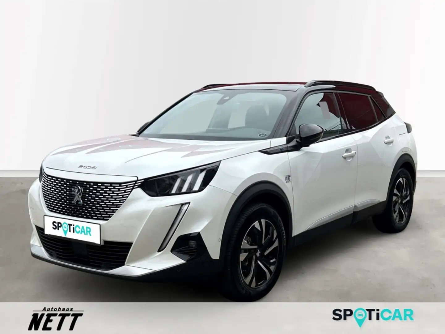 Peugeot 2008 -e GT Elektromotor 136 Weiß - 1