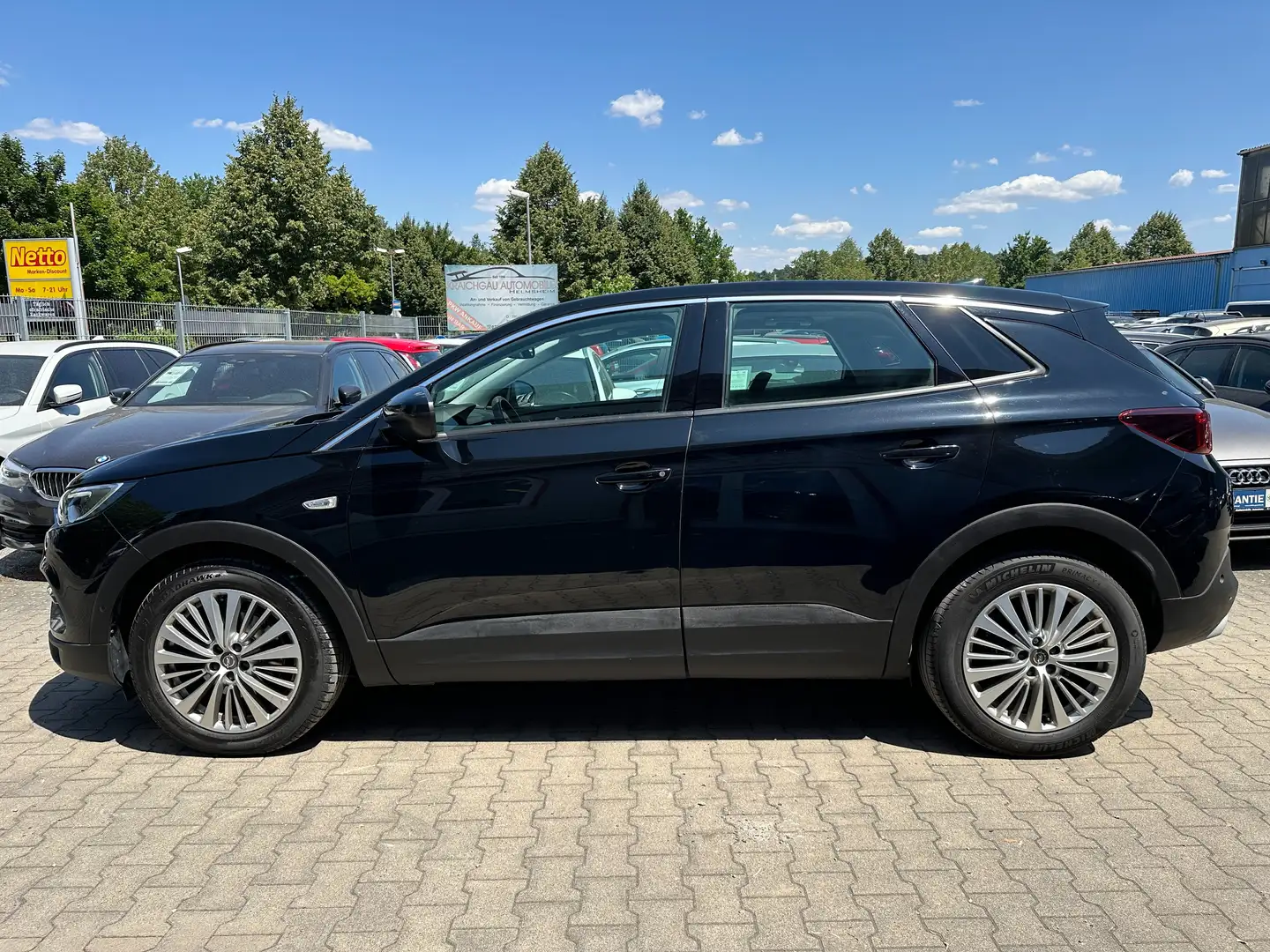 Opel Grandland X 1.5 D*Bi-LED*Panorama*Kamera*Navi*Leder*ACC*SR+WR Schwarz - 2