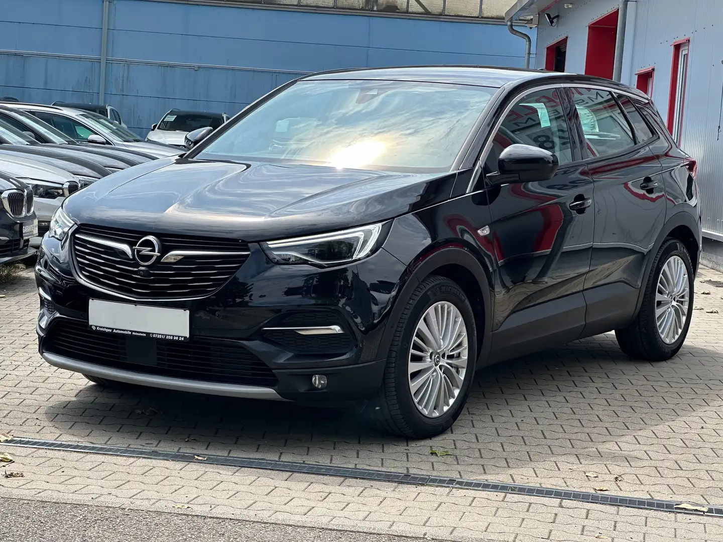Opel Grandland X 1.5 D*Bi-LED*Panorama*Kamera*Navi*Leder*ACC*SR+WR Schwarz - 1