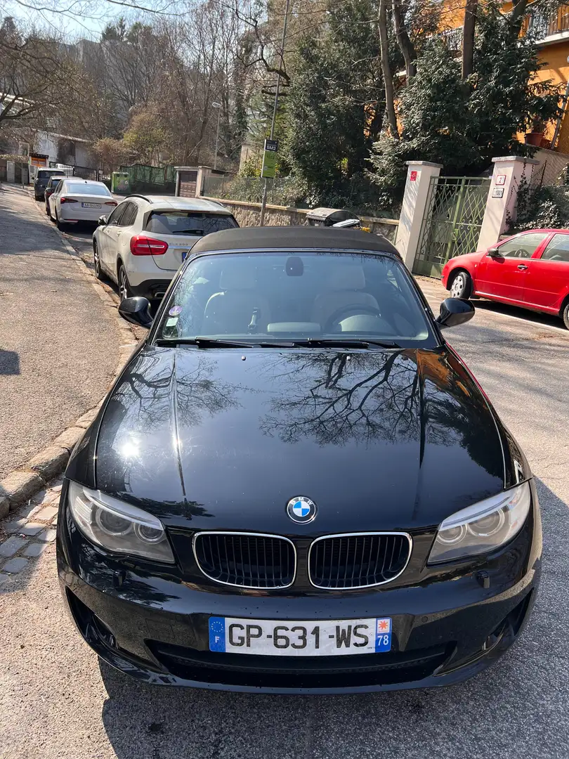 BMW 120 120i Cabrio Schwarz - 1