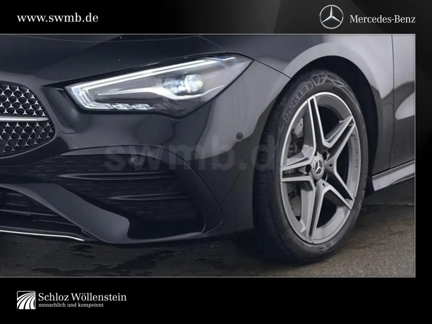 Mercedes-Benz CLA 220 d SB AMG/LED/DISTRONIC/KeylessGO/Totw/360 Schwarz - 2