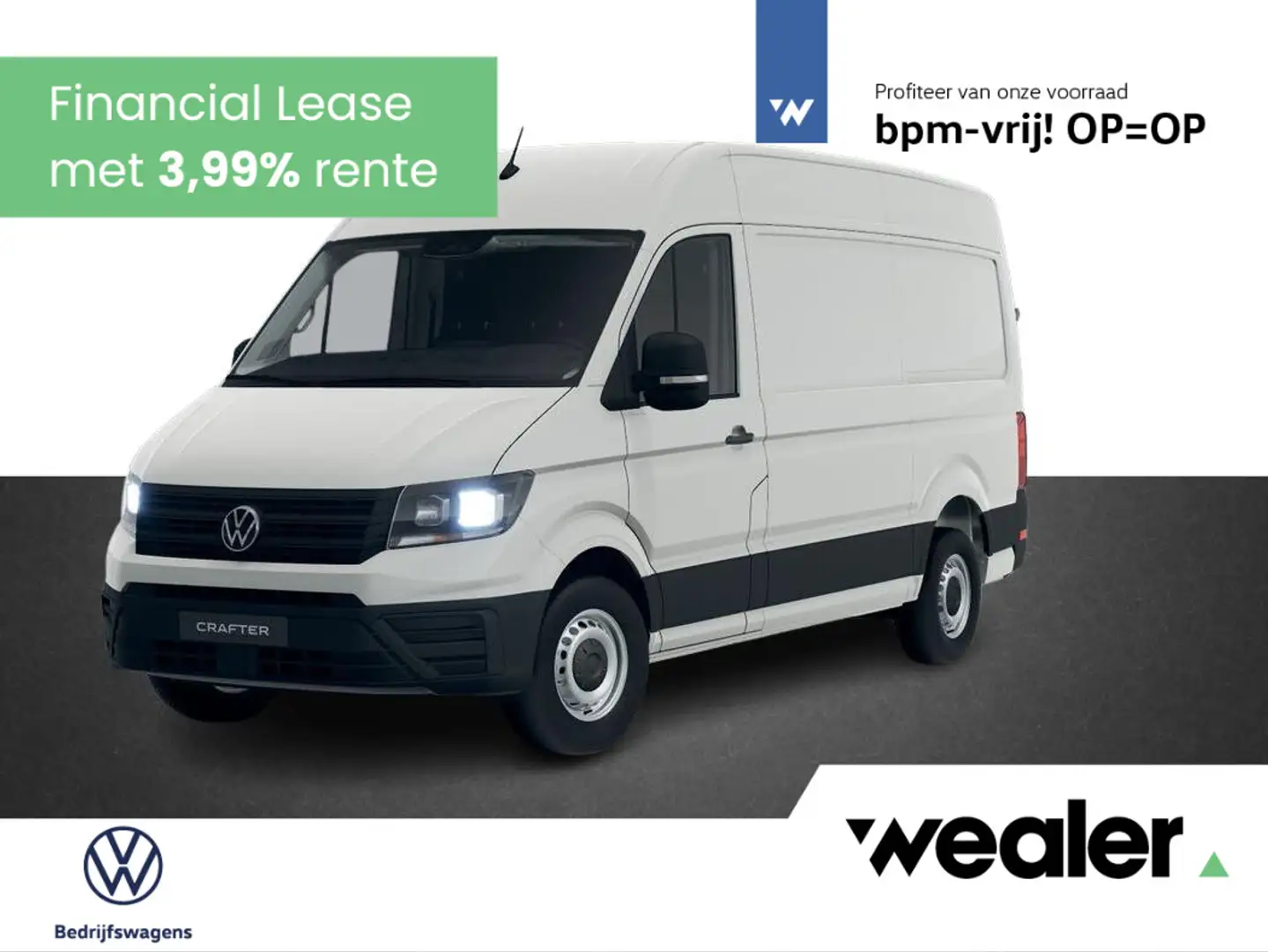 Volkswagen Crafter Bedrijfswagens Trendline L3 2.0 TDI EU6 103 kW (14 Wit - 1