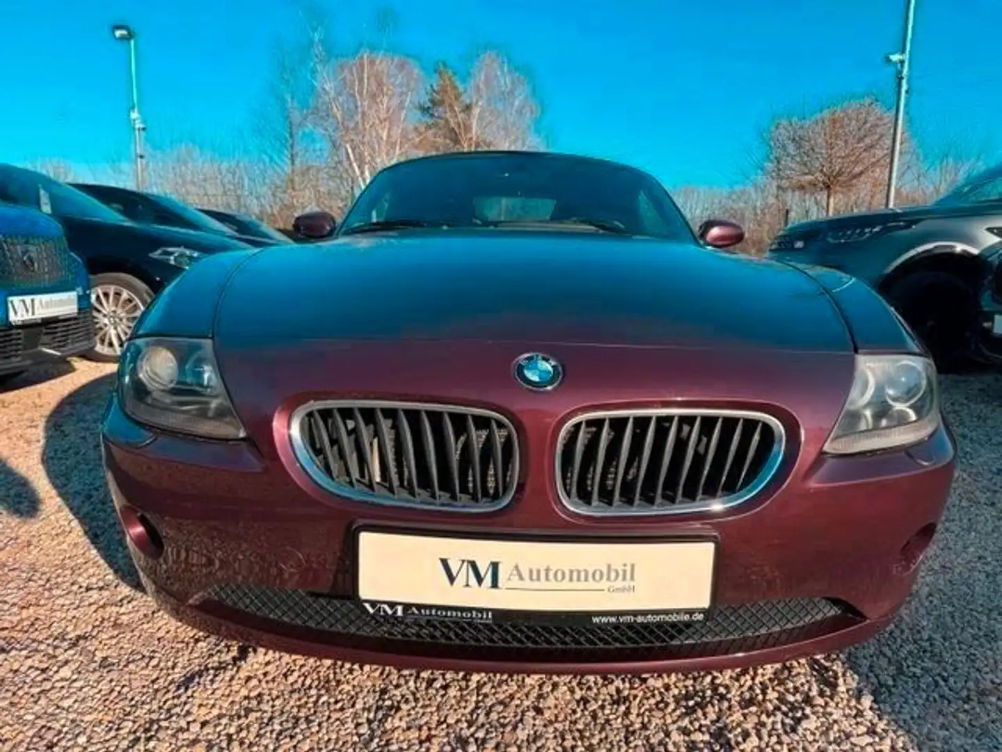 BMW Z4 2.2i Automatik*Navi*SitzHz.*Klima*Leder Rot - 2