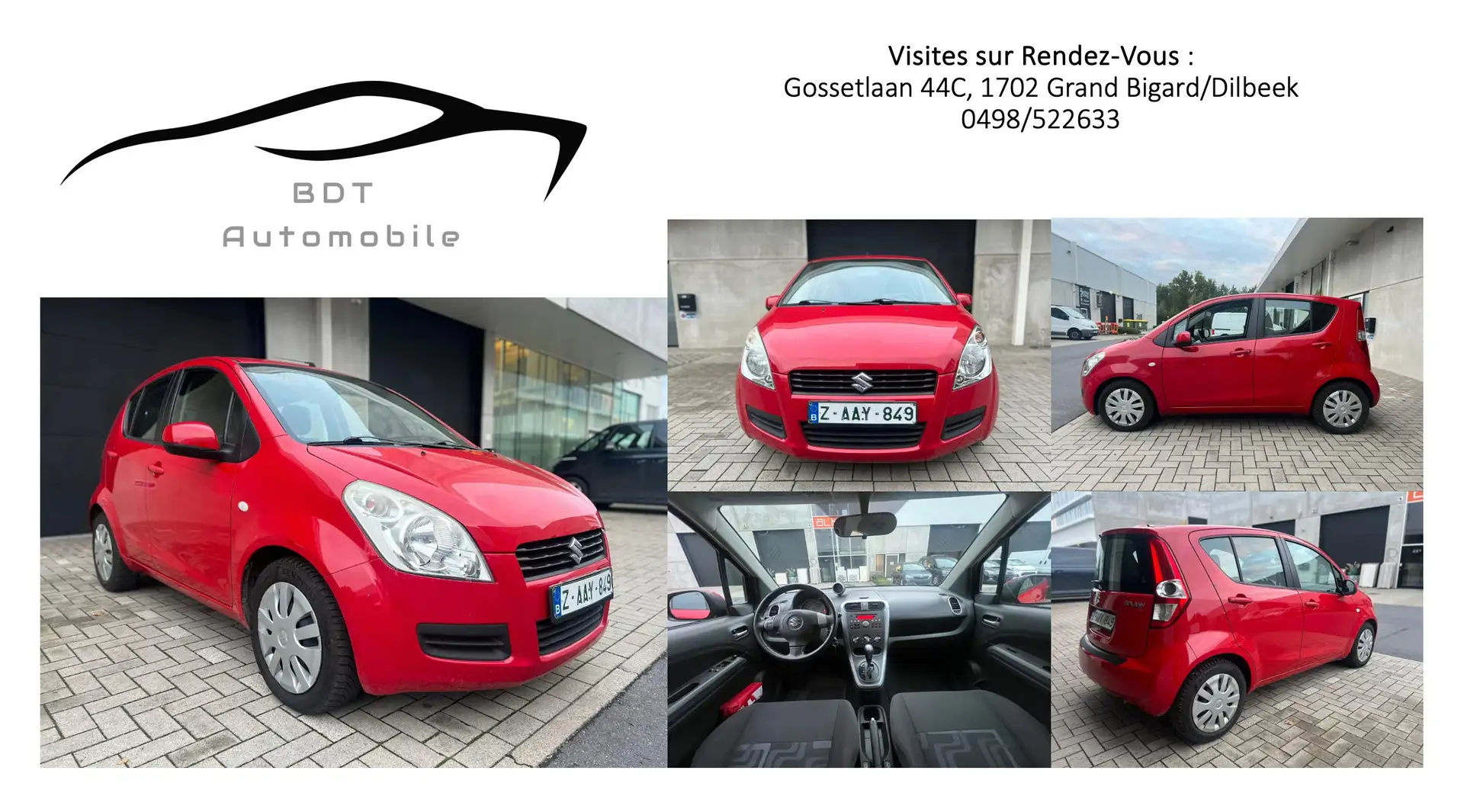Suzuki Splash 1.2i GLS Boite Automatique Airco Carnet Complet - 1