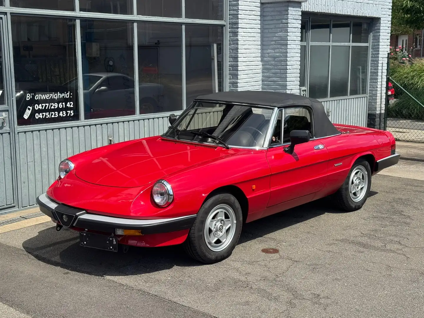 Alfa Romeo Spider 2.0  Aerodinamica Oldtimer✅ 53.000kms !! ✅ Rood - 2