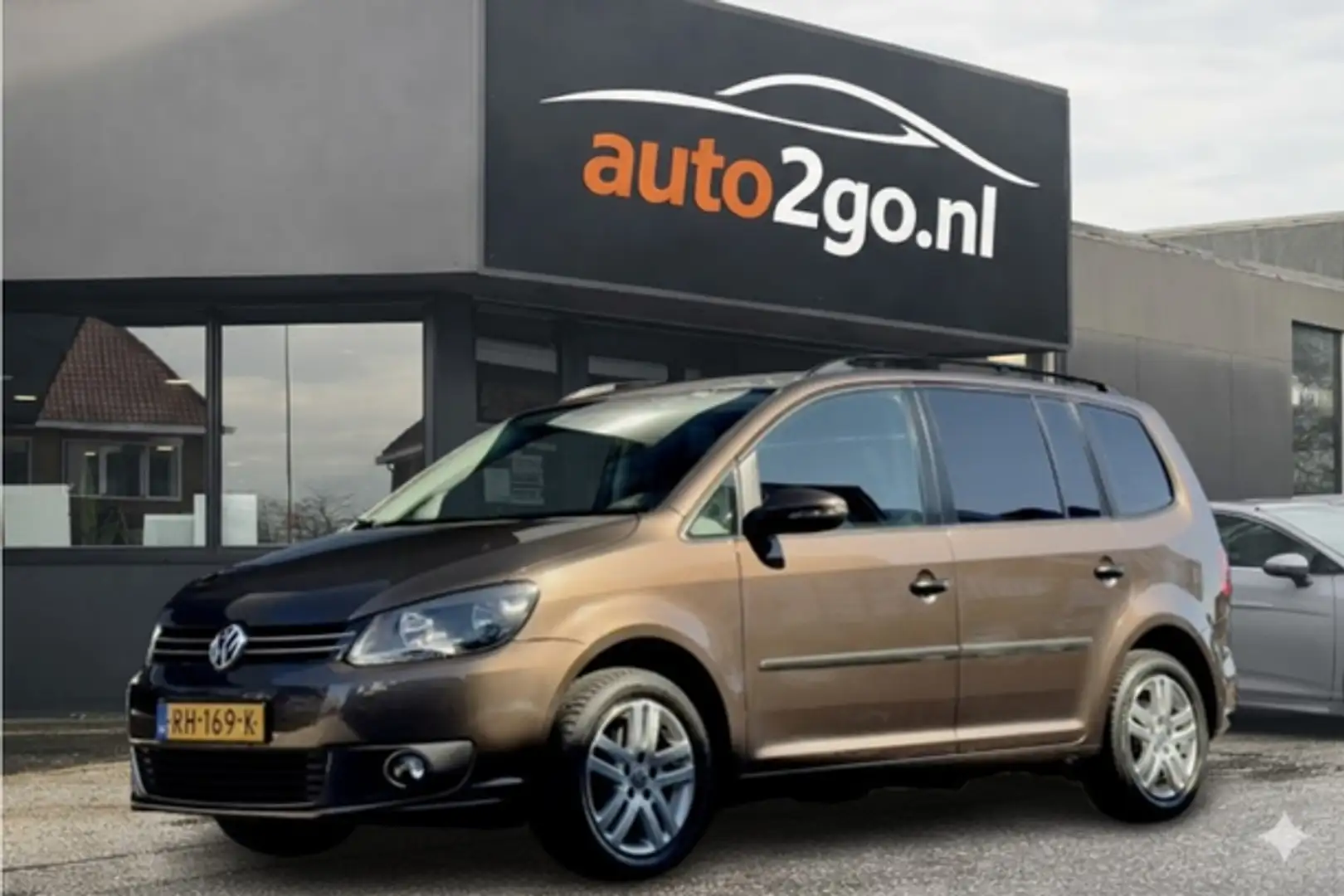 Volkswagen Touran 1.2 TSI EASYLINE 7PERS 153 d.Km. NAVI AIRCO LMV PD Brun - 1