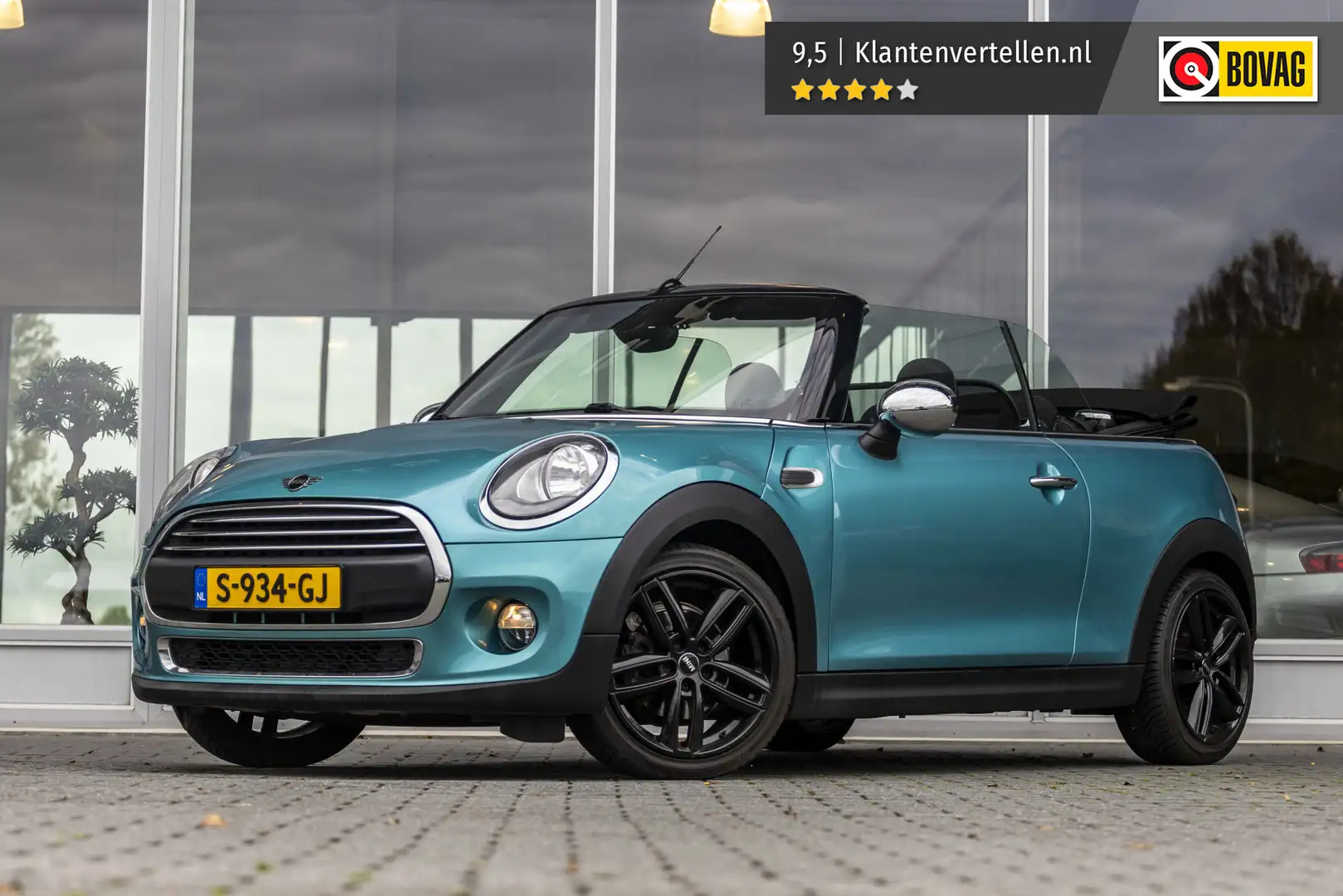 MINI One Cabrio Mini 1.2 Chili | Stoelverwarming | Navi | Cruise Bleu - 1