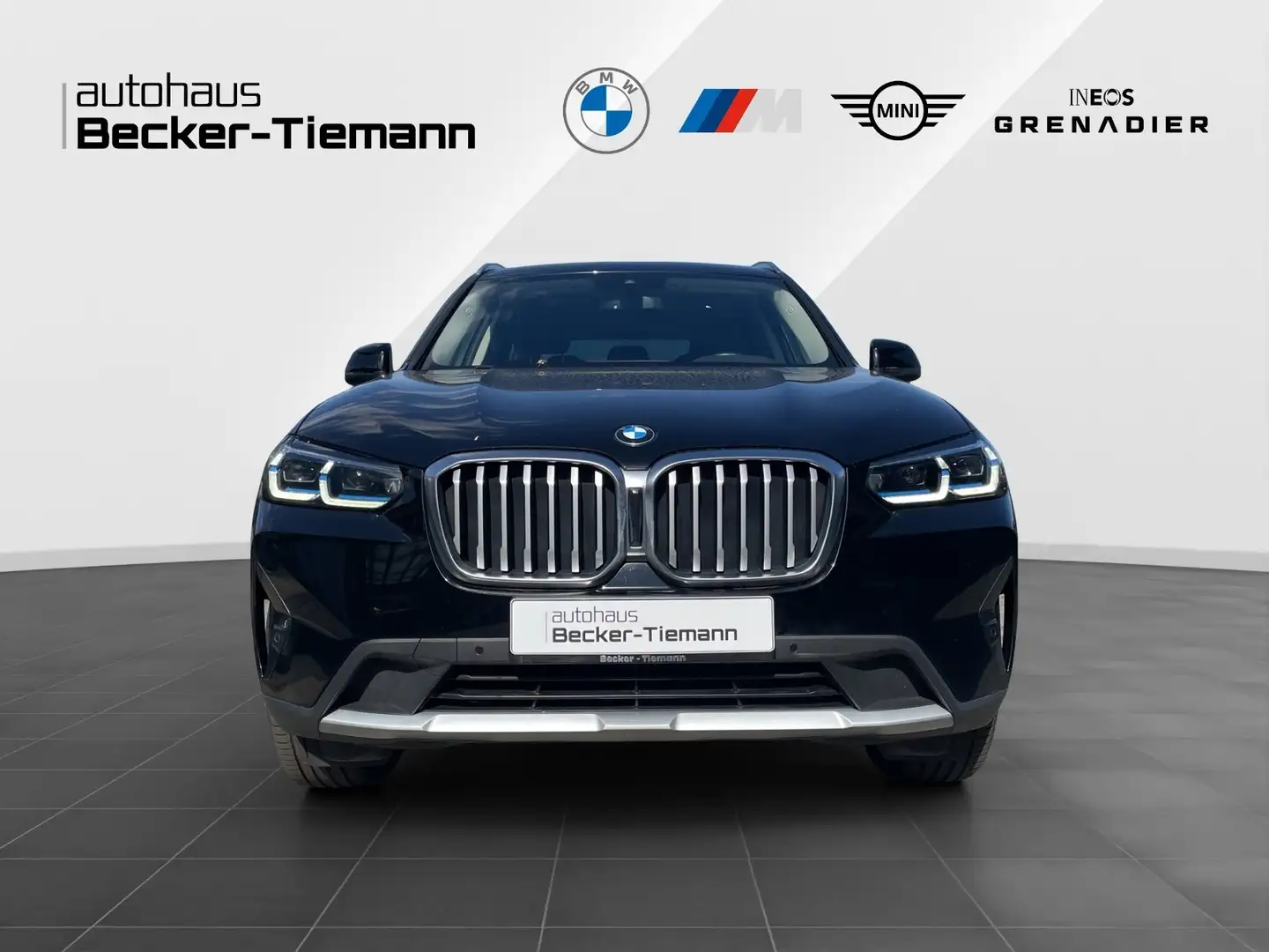 BMW X3 xDrive30d *AHK*DA*KEYLESS*LC.PROF.*LASER*19ZOLL* Zwart - 2