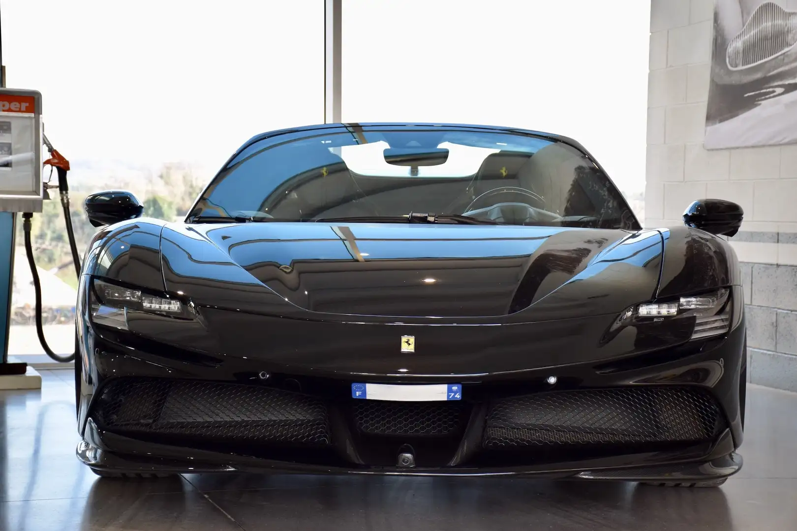 Ferrari SF90 Spider FULL CARBON - FULL OPTIONAL - IVA ESPOSTA- Negru - 2