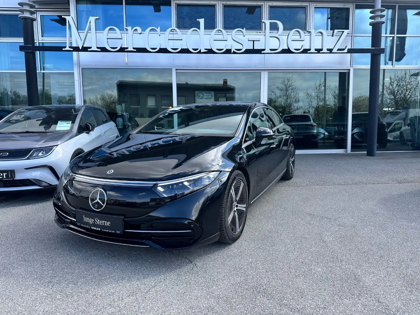 Mercedes-Benz EQS 350 Panorama Distronic Keyless Leder Schwarz - 2