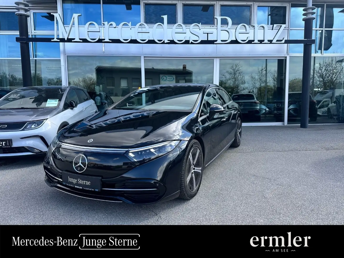 Mercedes-Benz EQS 350 Panorama Distronic Keyless Leder Schwarz - 1