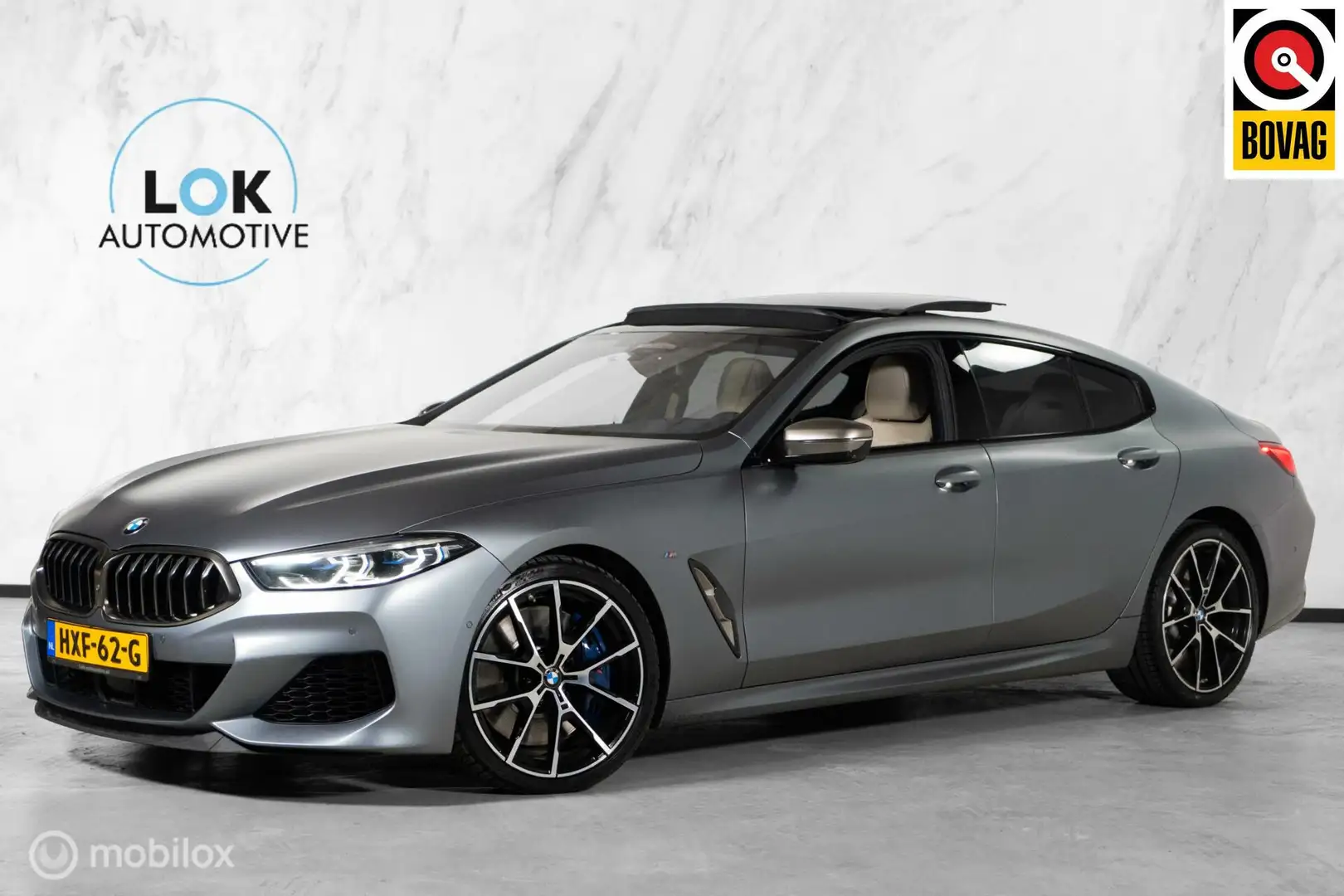 BMW M850 8-serie Gran Coupé M850i xDrive|PANO|B&W AUDIO|HUD Grijs - 1