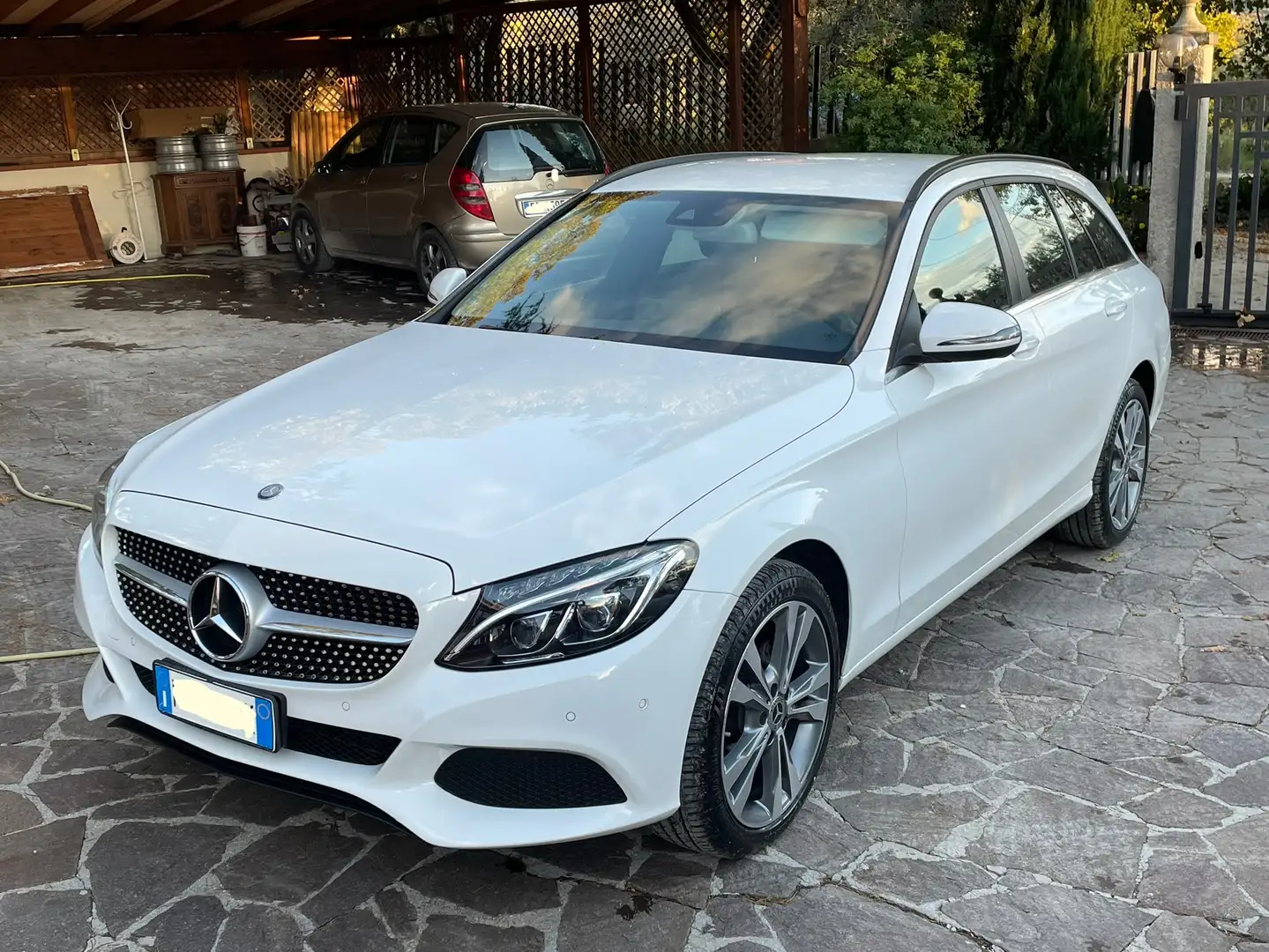 Mercedes-Benz C 200 Classe C-S205 2014 SW SW d (bt) Sport auto Bianco - 1