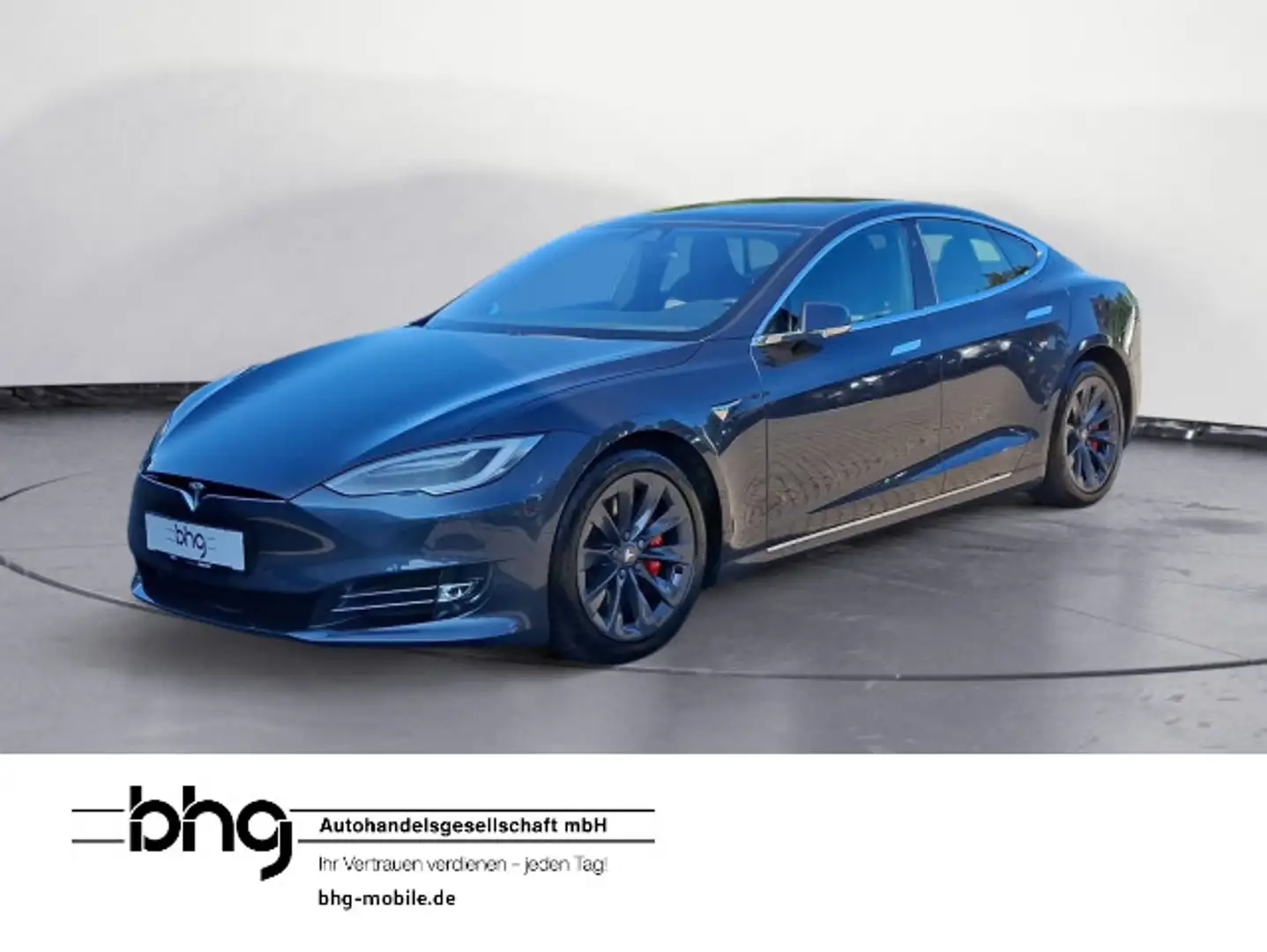 Tesla Model S 100D Zilver - 1