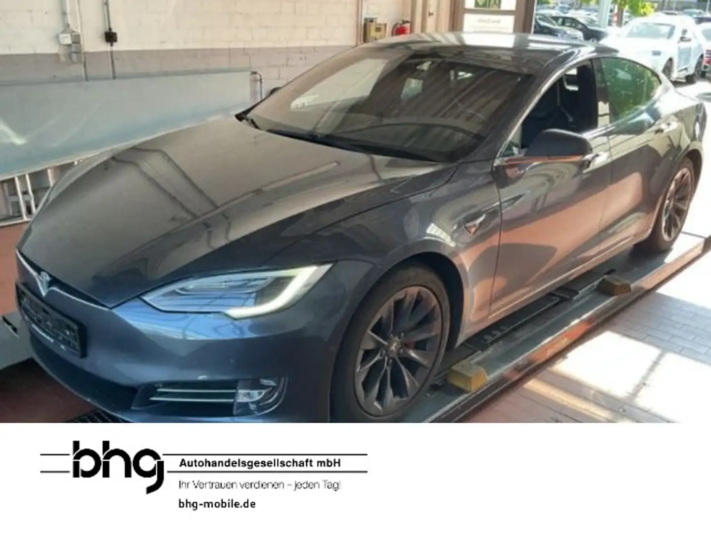 Tesla Model S 100D Argintiu - 1