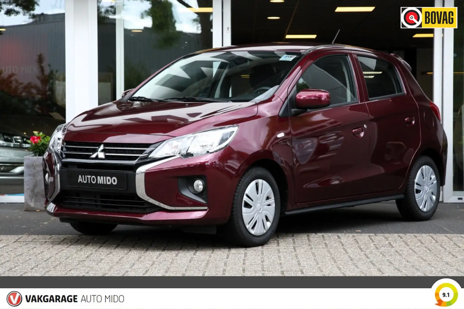 Mitsubishi Space Star 1.2i Select | DAB+ radio | 1e eigenaar | All-seaso Piros - 1