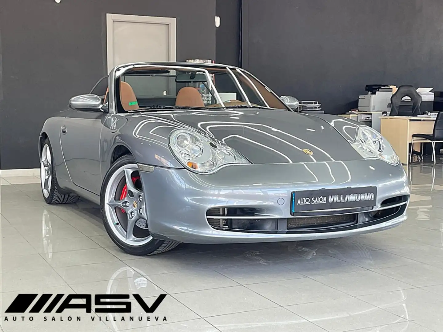 Porsche 911 Carrera Cabrio Tiptronic S Gris - 1