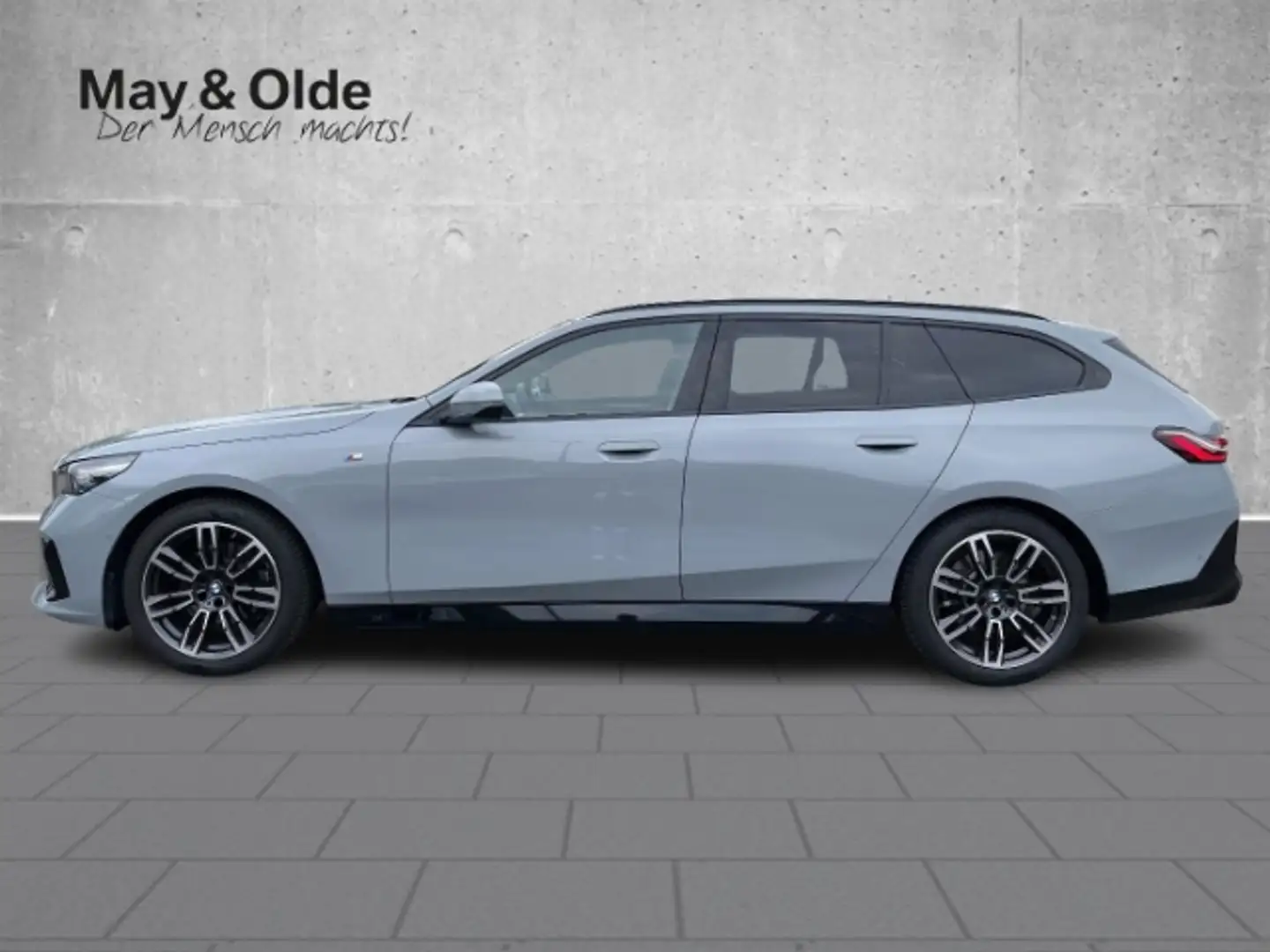 BMW 520 d Touring xDrive M Sport LED ACC AHK H/K HuD Grau - 2
