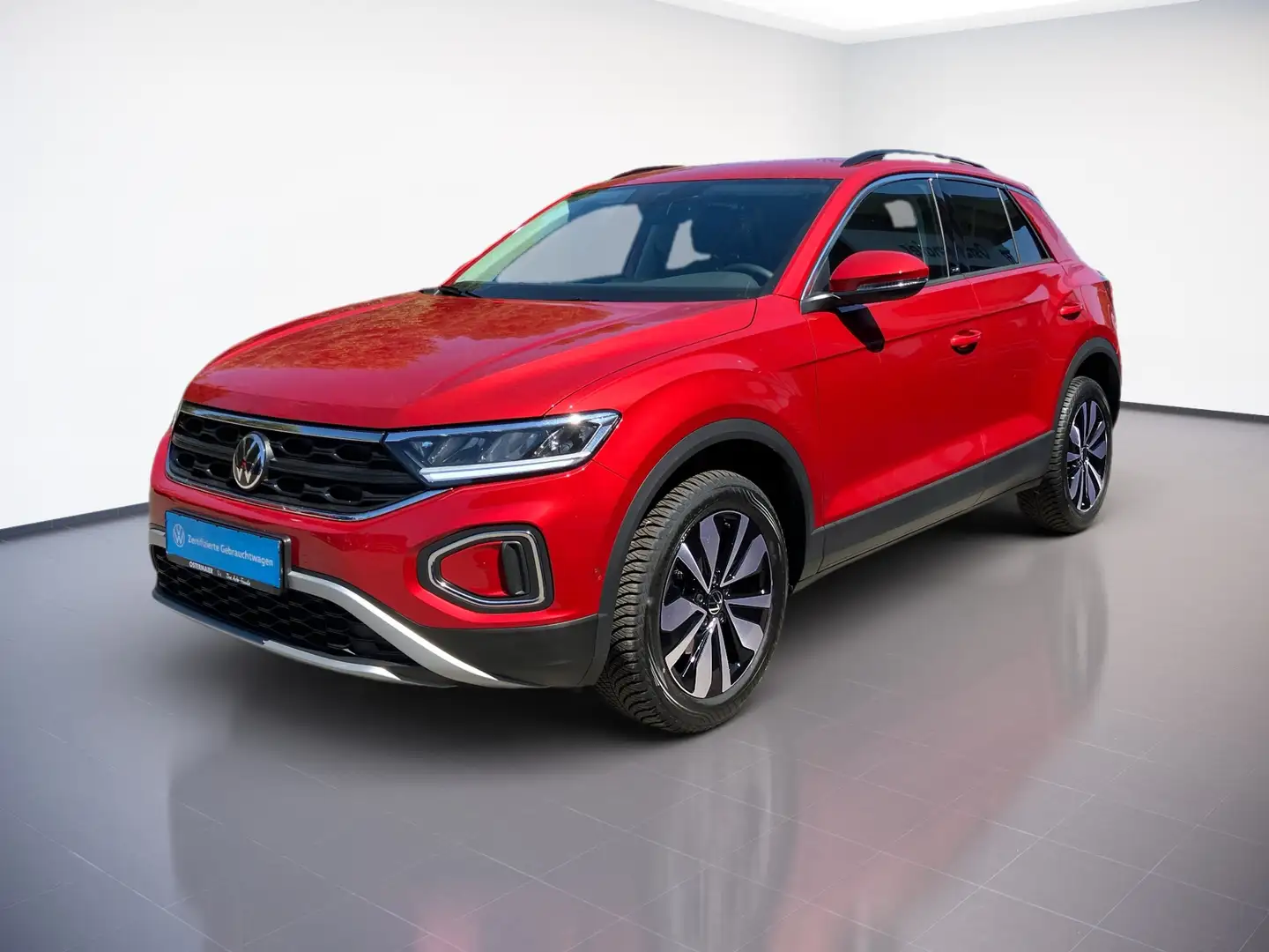 Volkswagen T-Roc MOVE 1.0TSI 116PS 5J-G LED.KAMERA.NAVI.ACC.SHZG Rood - 2