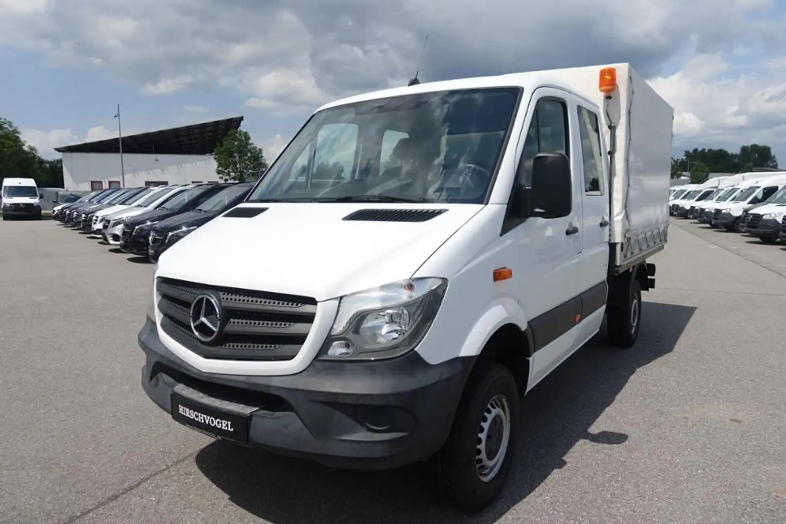 Mercedes-Benz Sprinter 316 CDI DOKA 4x4 6-Sitzer AHK+Klima Wit - 1
