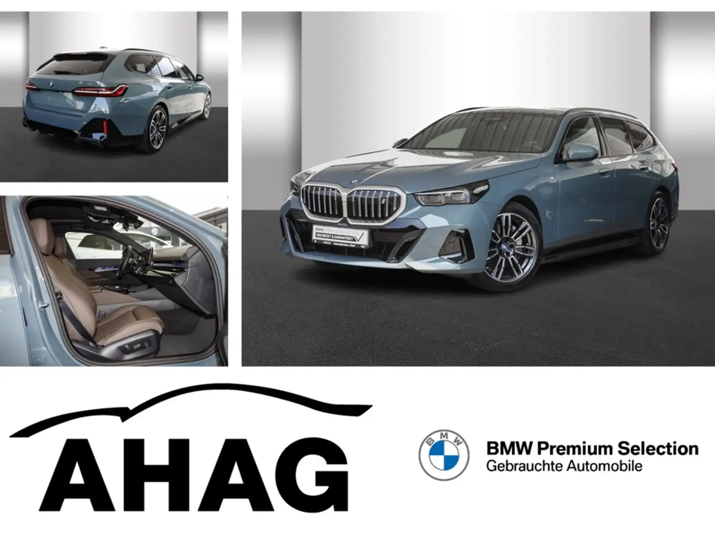 BMW i5 eDrive40 M Sportpaket Panorama Klimaaut. AHK Grün - 1