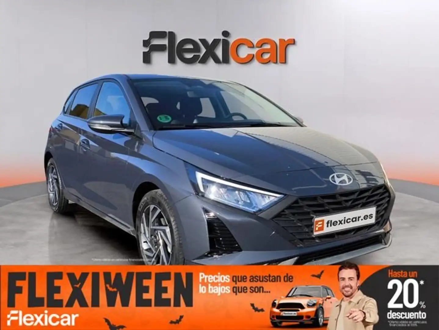 Hyundai i20 1.2 MPI Klass Gris - 1
