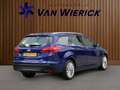 Ford Focus Wagon 1.0 Titanium 125PK! | Cruise | Clima | Navi Blauw - thumbnail 4