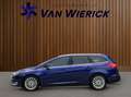 Ford Focus Wagon 1.0 Titanium 125PK! | Cruise | Clima | Navi Blauw - thumbnail 2