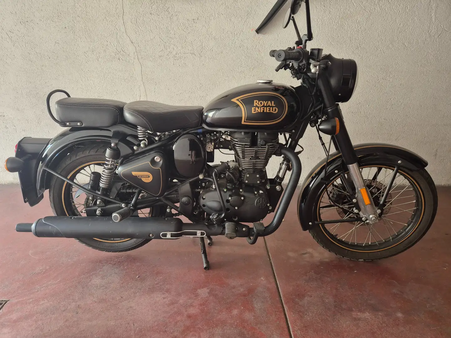 Royal Enfield Classic Bullet Classic Efi 500 Tribute Edition Noir - 1