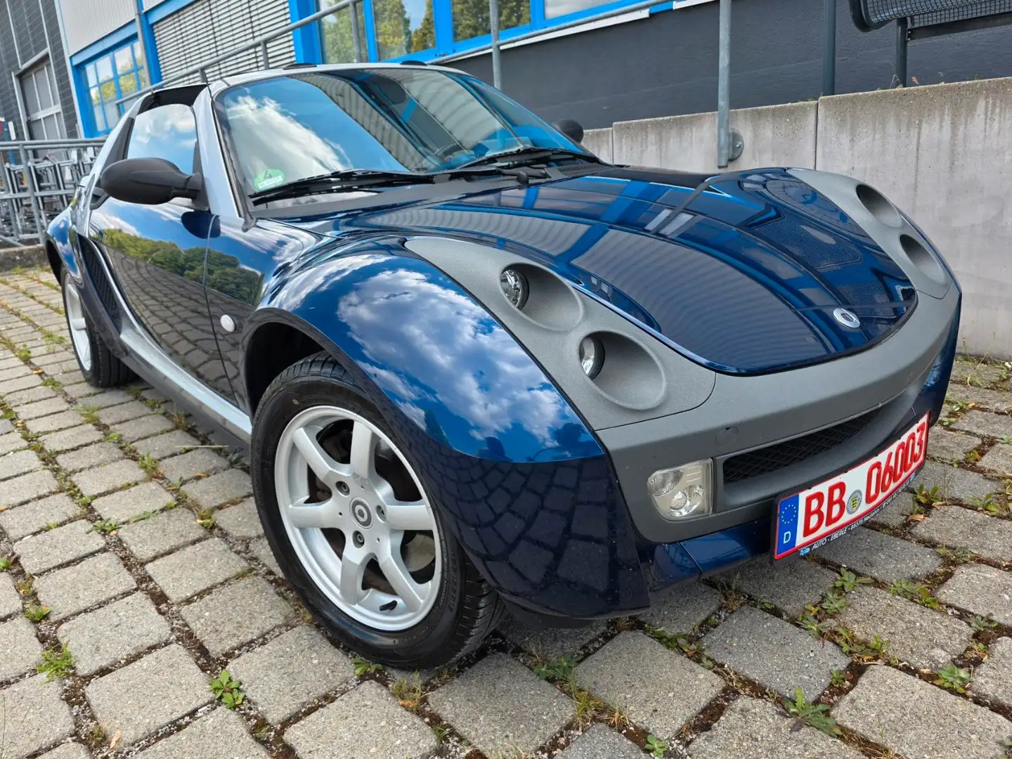 smart roadster /GARANTIE/TÜV NEU/KLIMA/82 PS Blauw - 1
