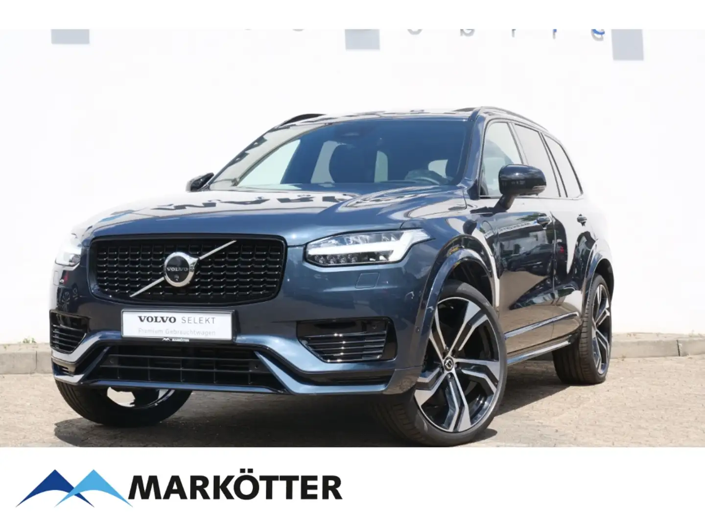Volvo XC90 T8 Recharge AWD Ultra Dark 7-Sitzer PANO Blue - 1