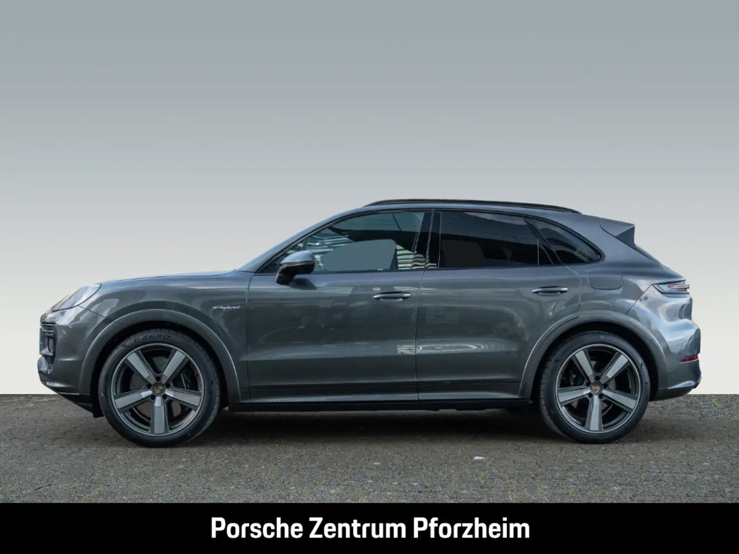Porsche Cayenne Turbo E-Hybrid Burmester Panoramadach Gris - 2