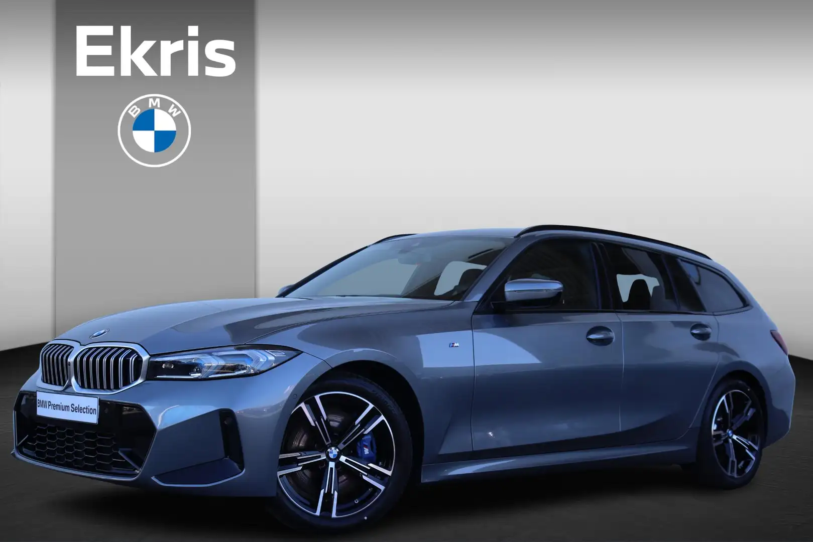 BMW 320 3-serie Touring 320d xDrive M-Sportpakket/ Elektri Grijs - 1