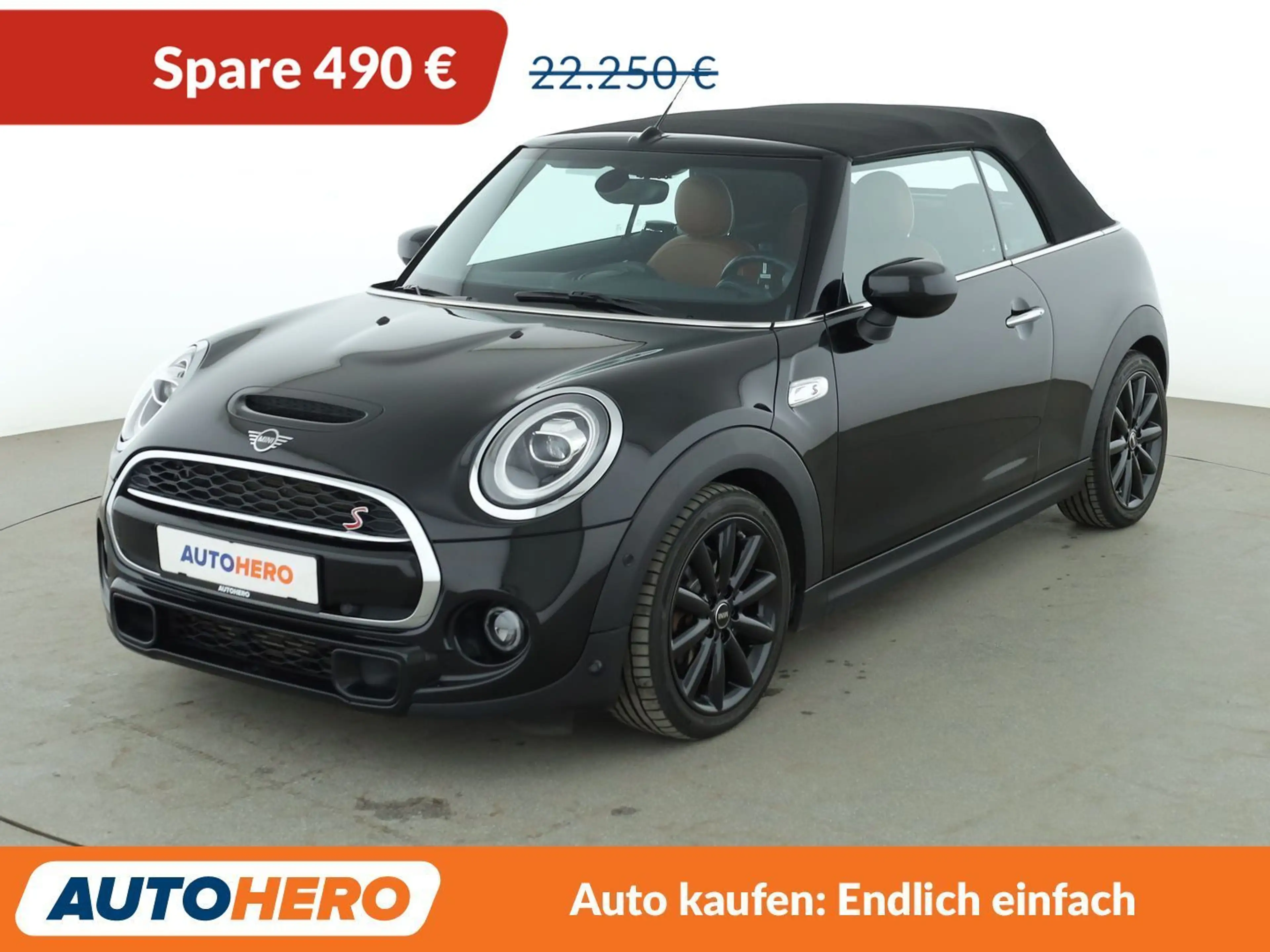 MINI Cooper S Cabrio Cooper S Aut.*NAVI*LED*TEMPO*CAM*H&K*PDC*