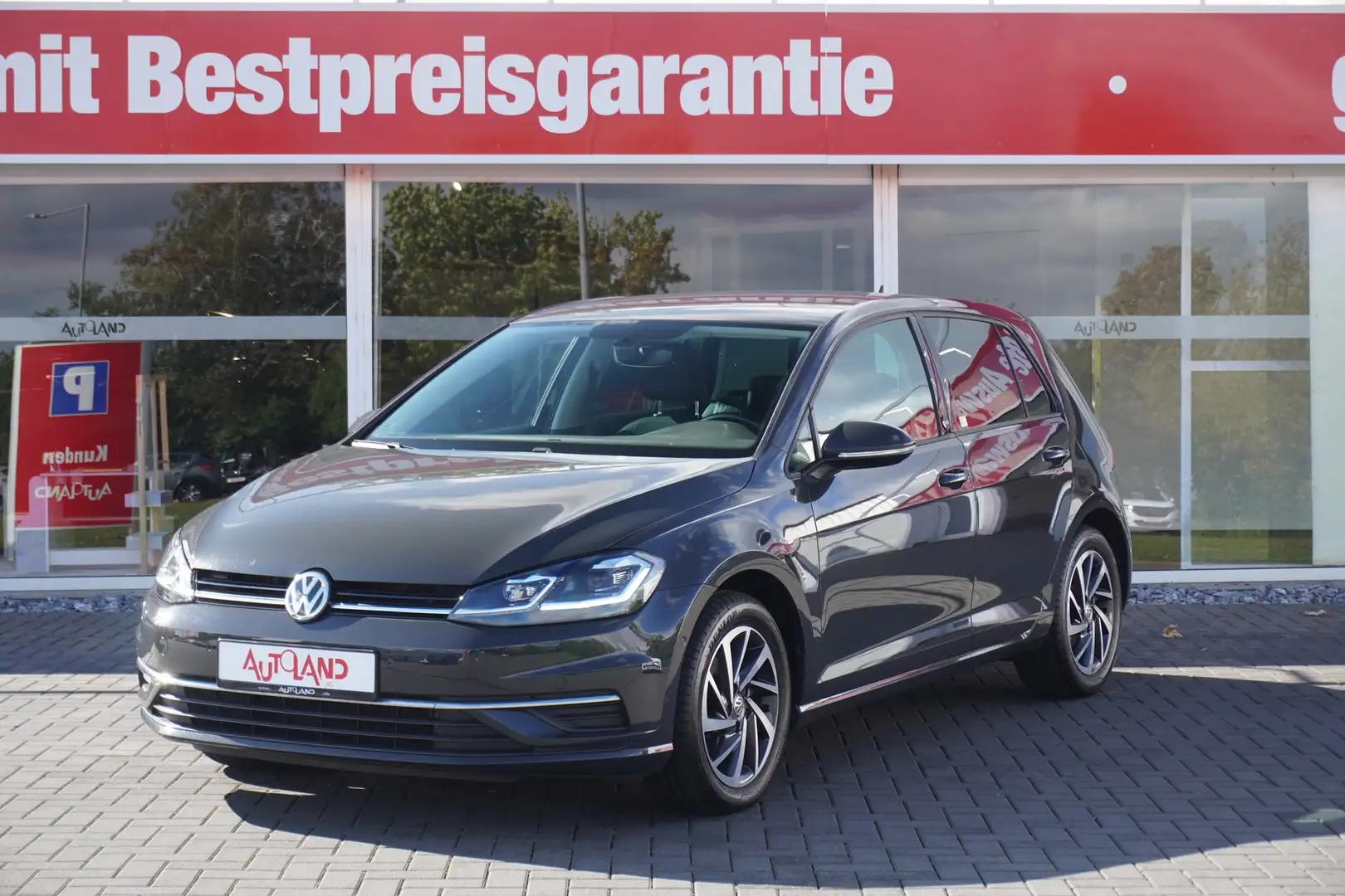 Volkswagen Golf VII 1.4 16V TSI Sound LED Tempomat PDC ACC Gris - 2