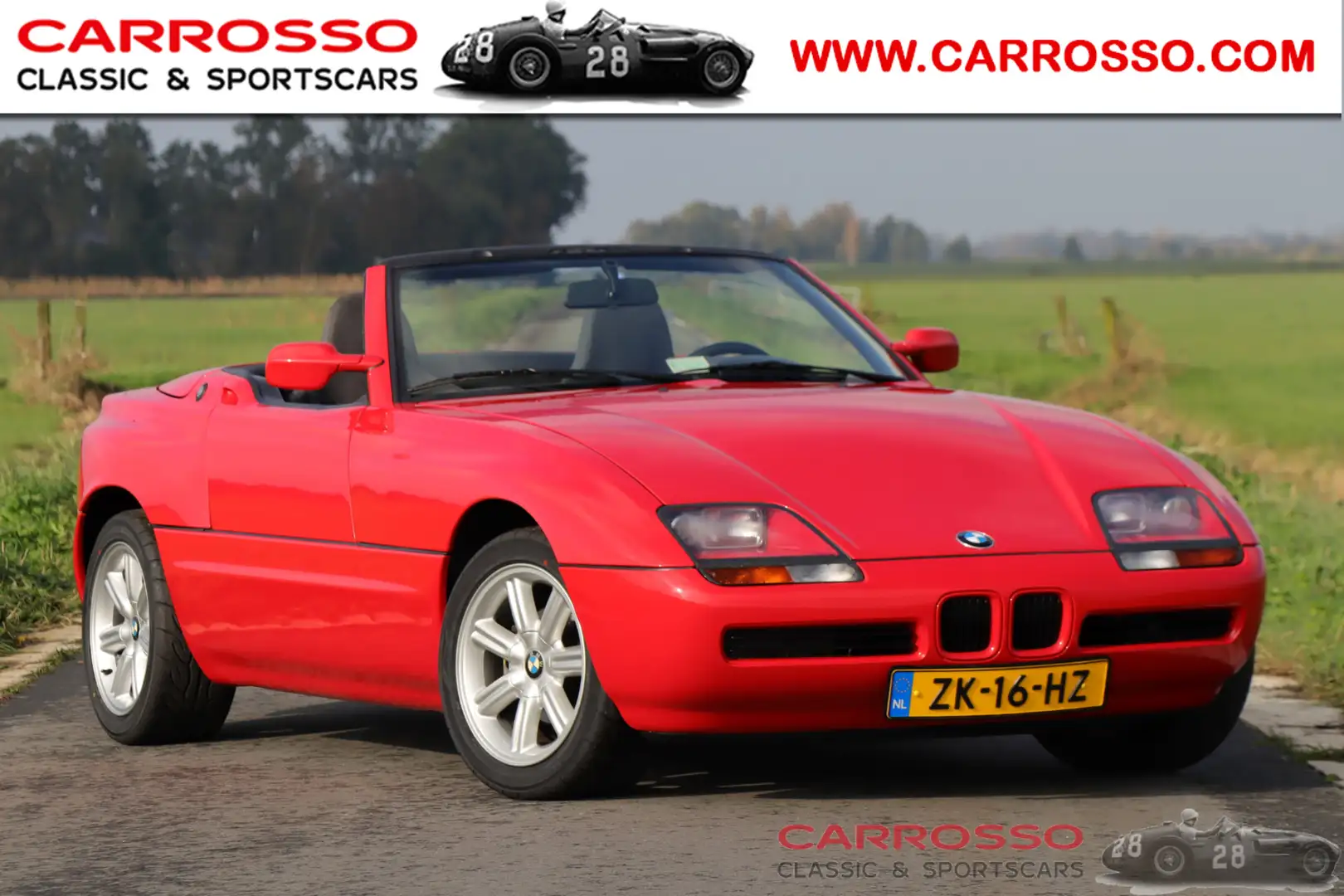 BMW Z1 19.000 KM! First owner Red - 1