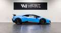 Lamborghini Huracán Performante V10 640 – IMMAT France Ad Personam LIFT Carbone int. Ext Alcantara Surpiqûres 2973E-Mois Azul - thumbnail 3