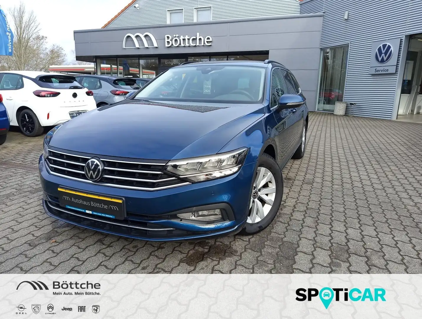 Volkswagen Passat Variant 2.0 TDI DSG*NAVI*LED*ACC*BUSINESS Blau - 1