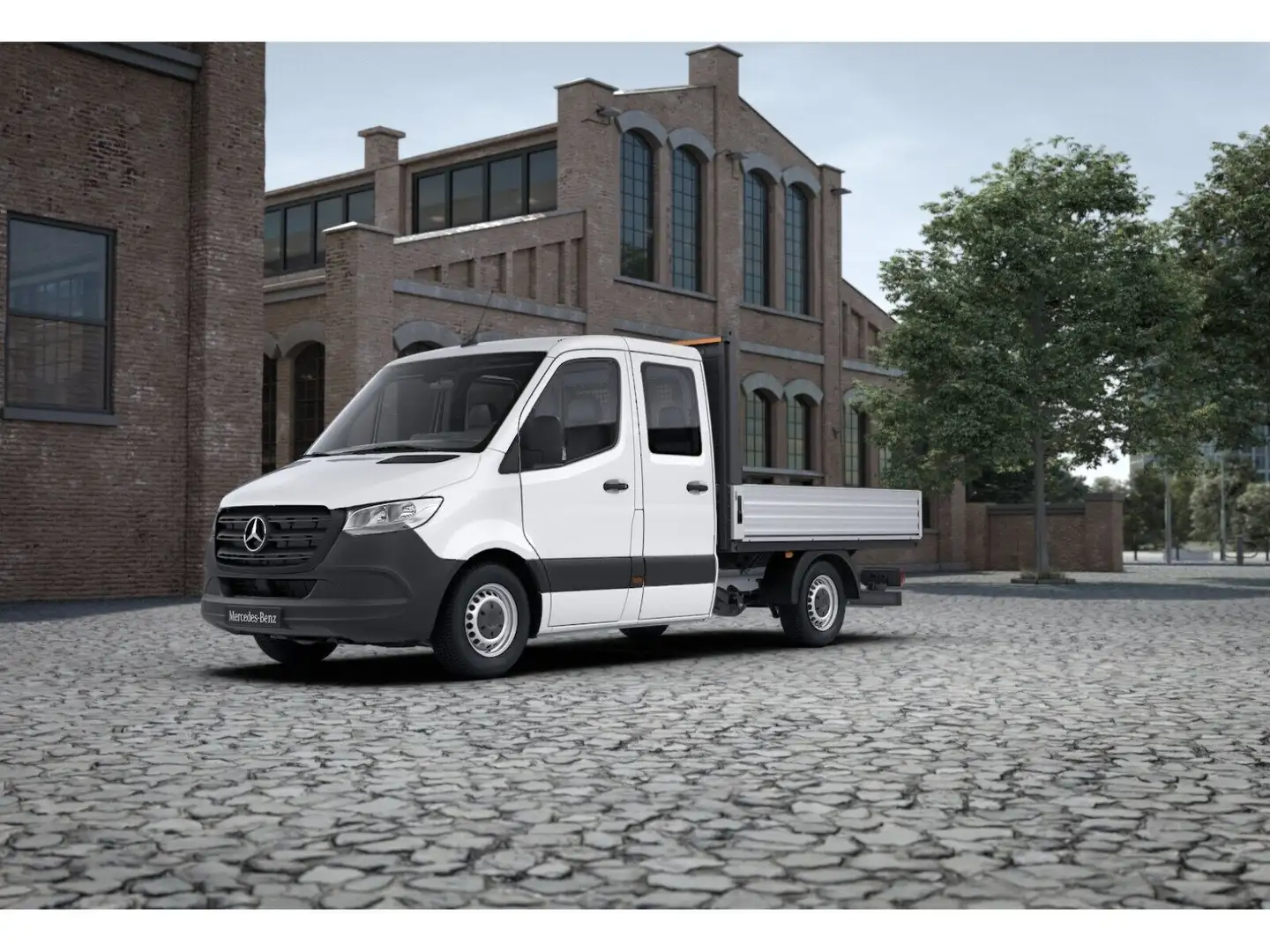 Mercedes-Benz Sprinter 315 CDI Pritsche Doppelkabine 3665 AHK Weiß - 1